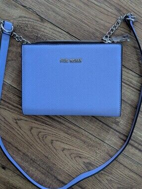 Steve Madden Lavender Crossbody Bag with Chain Strap